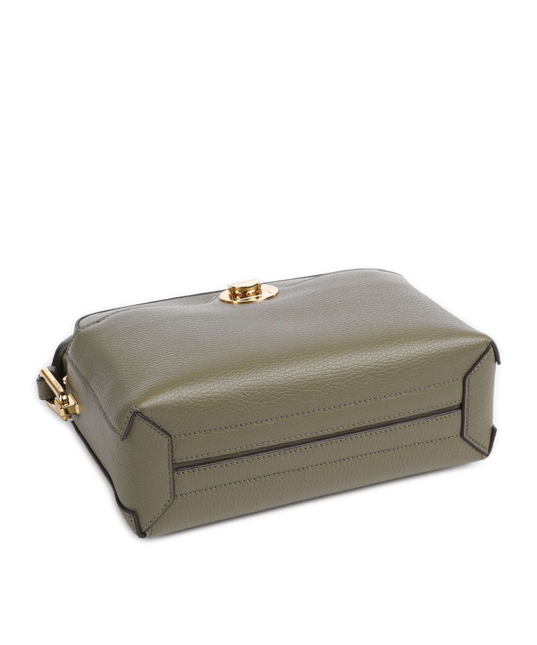 Coccinelle Liya Signature Crossbody bag laurel green