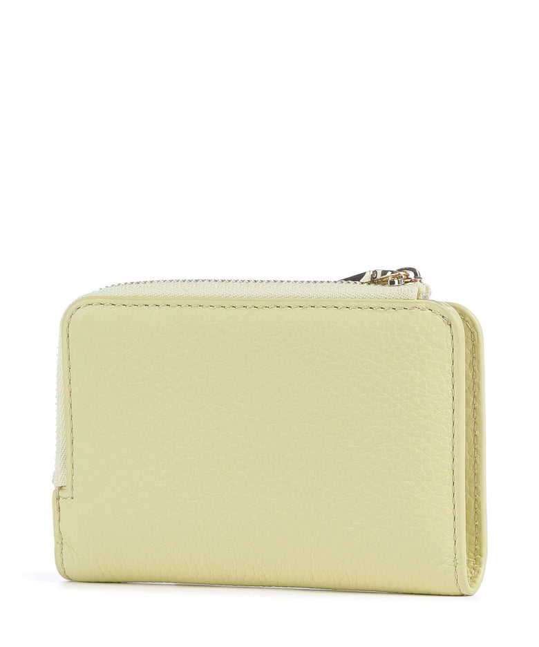 Coccinelle Metallic Soft Wallet lime wash