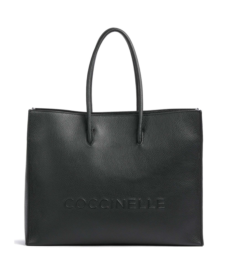 Coccinelle Myrtha Maxi Logo Tote bag noir