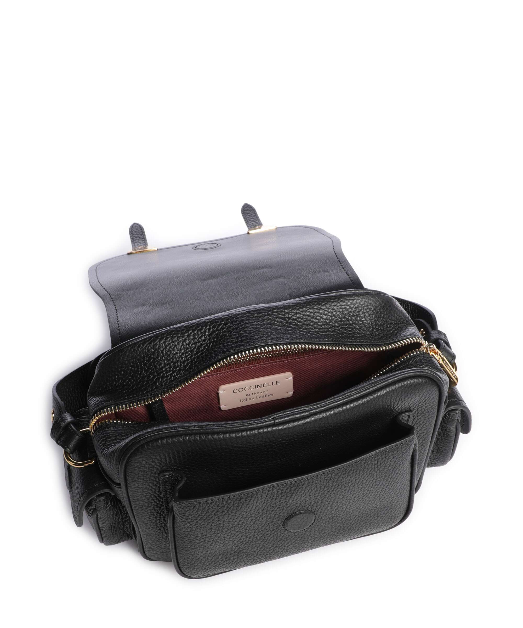 Coccinelle Campus Crossbody bag noir