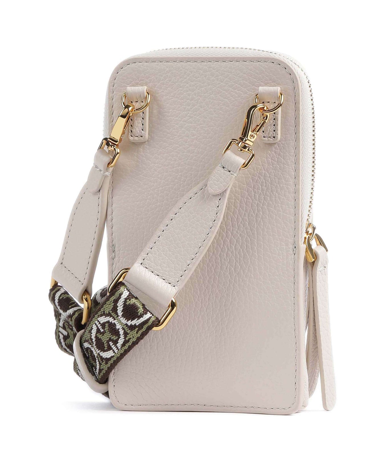 Coccinelle Pixie Phone bag lambskin white
