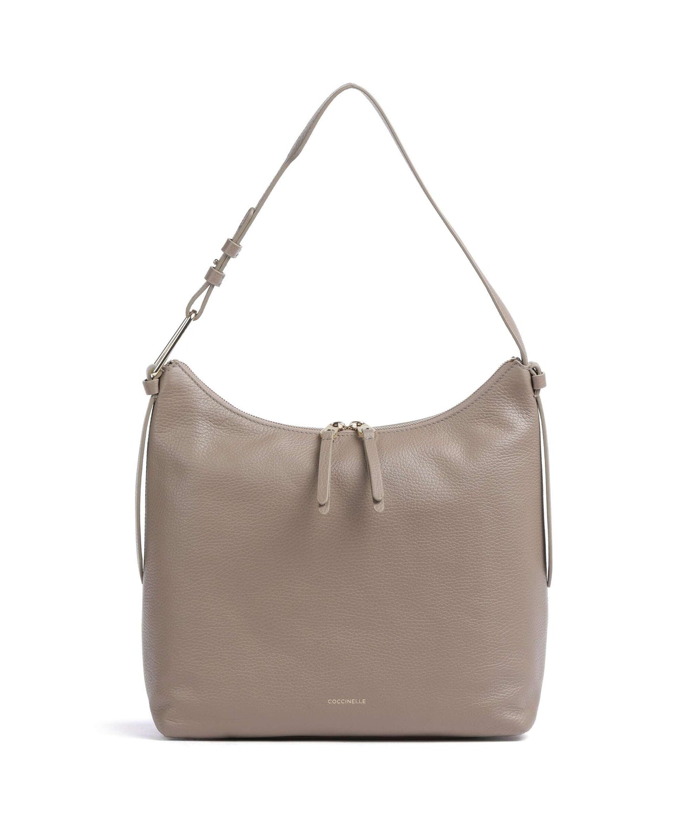 Coccinelle Malory Hobo bag warm taupe