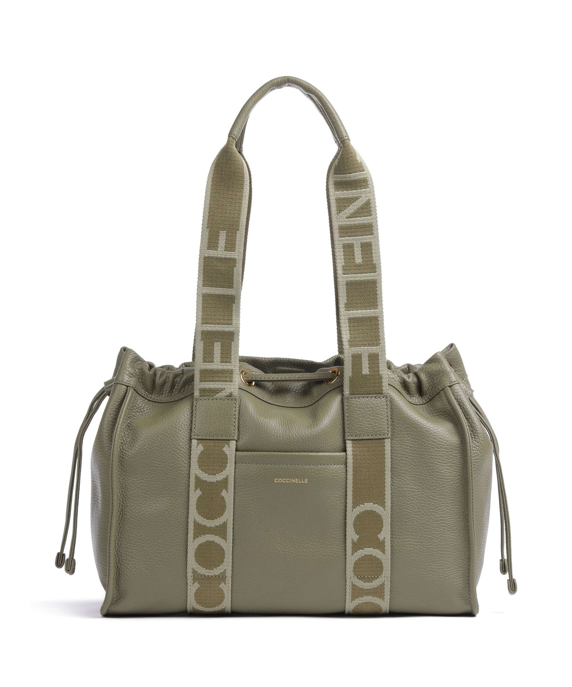 Coccinelle Signature 2Day Tote bag laurel green