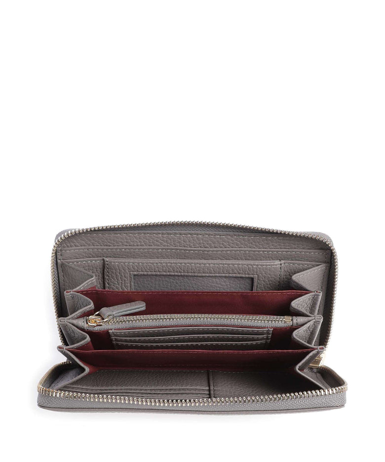 Coccinelle Metallic Soft Wallet grafite