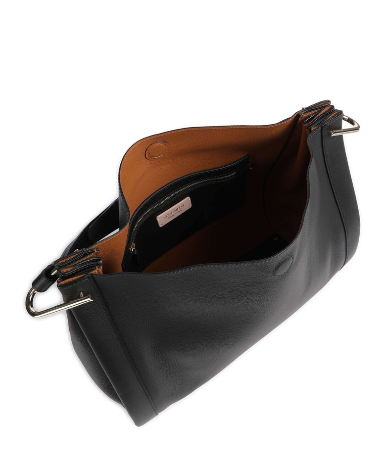 Coccinelle Wallace Hobo bag noir/cuir