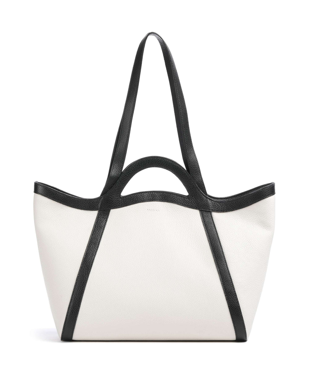 Coccinelle Amalia Tote bag blanco/noir