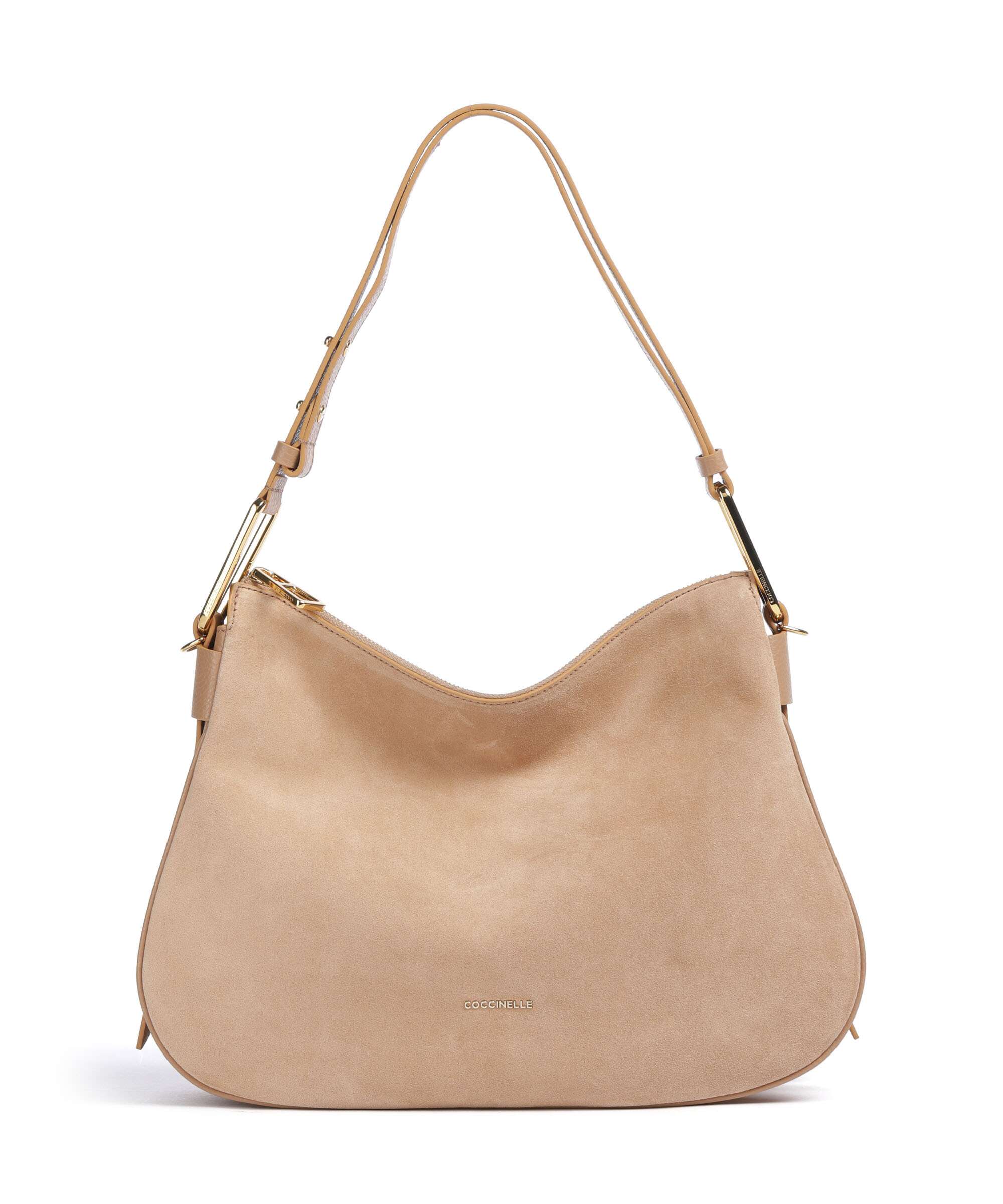 Coccinelle Magie Suede Hobo bag skin
