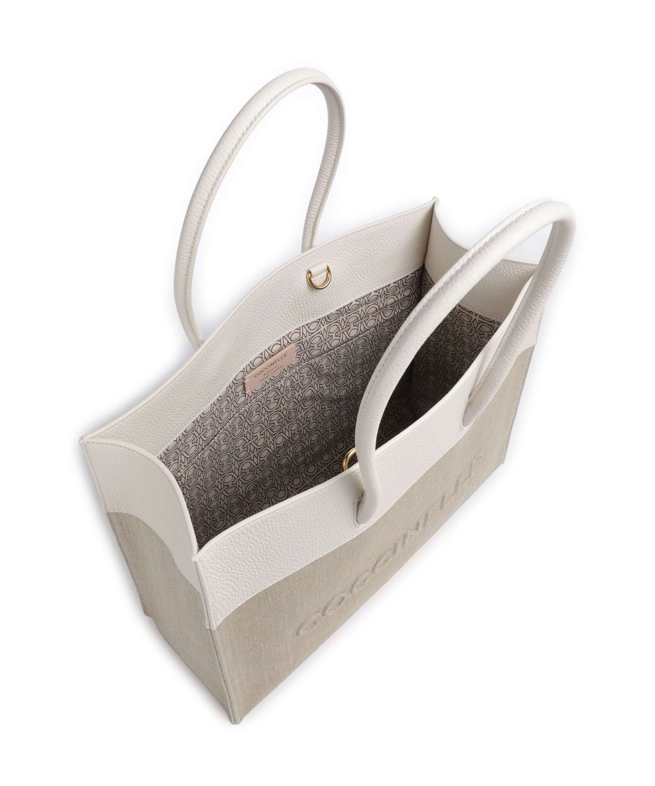 Coccinelle Myrtha Tote bag natural/blanco
