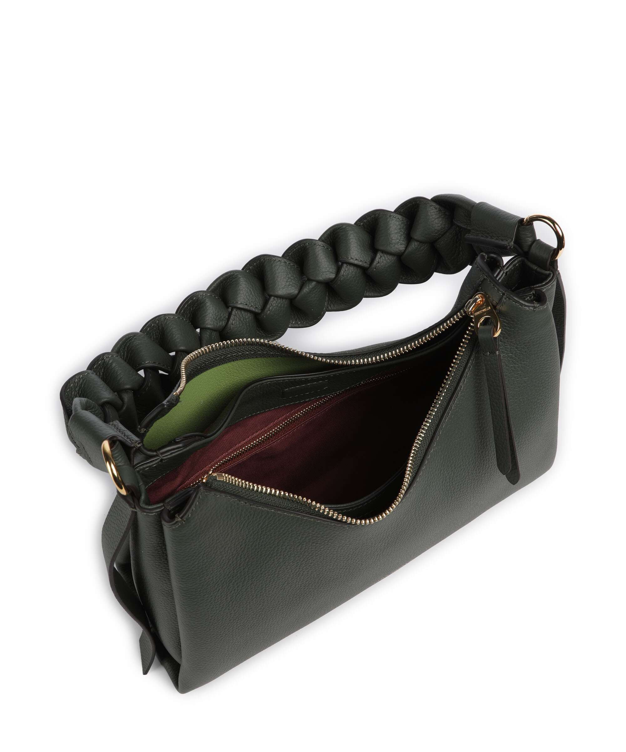 Coccinelle Boheme Grana Double Shoulder bag alga/guacamole