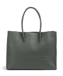 Coccinelle Myrtha Maxi Logo Shoppingväska alga