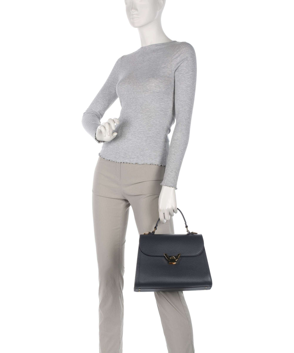 Coccinelle Dew Handbag midnight blue