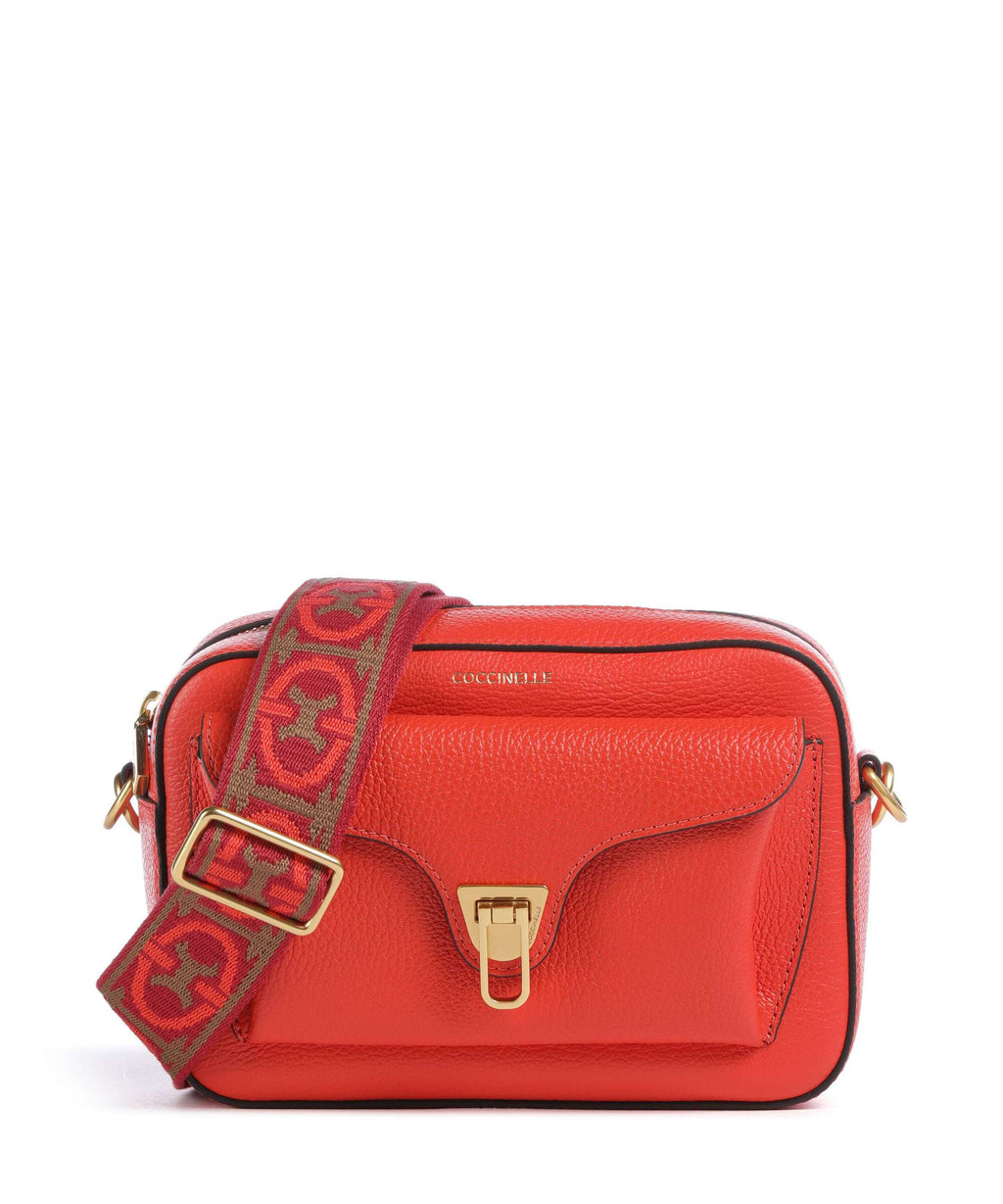 Coccinelle Beat Soft Ribbon Crossbody bag gazpacho