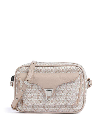 Coccinelle Beat Monogram Crossover väska multicolour/blanco/rosette