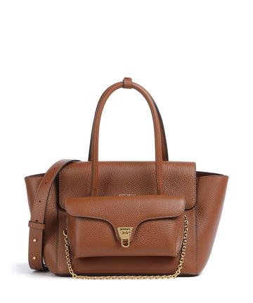 Coccinelle Beat Double Handväskor cognac