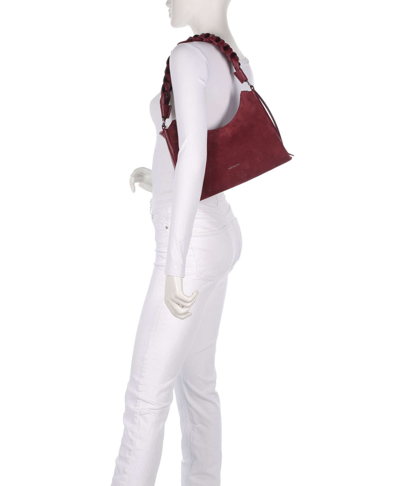 Coccinelle Boheme Suede Shoulder bag ribes