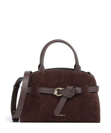 Coccinelle Sabine Suede Handväskor brunette