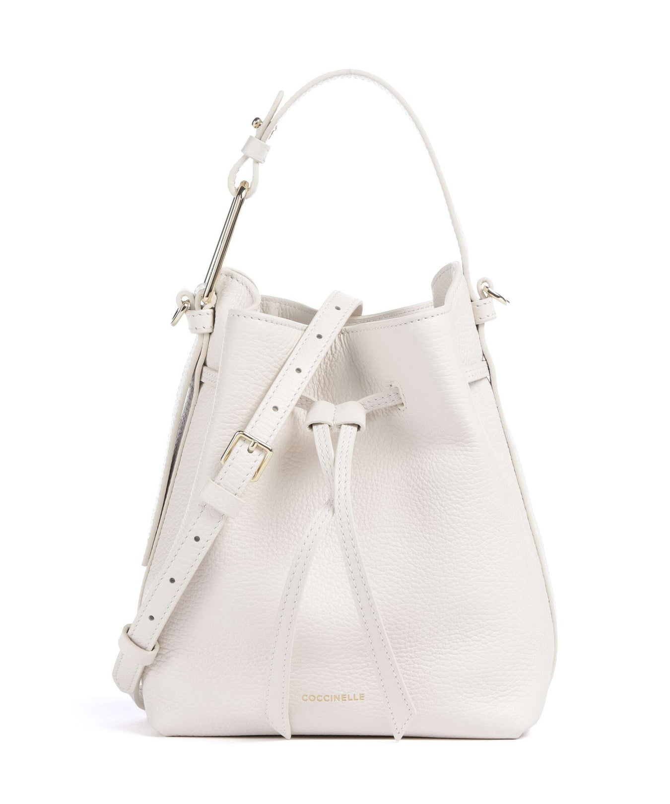 Coccinelle Malory Bucket bag blanco