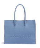 Coccinelle Myrtha Maxi Logo Shoppingväska azul