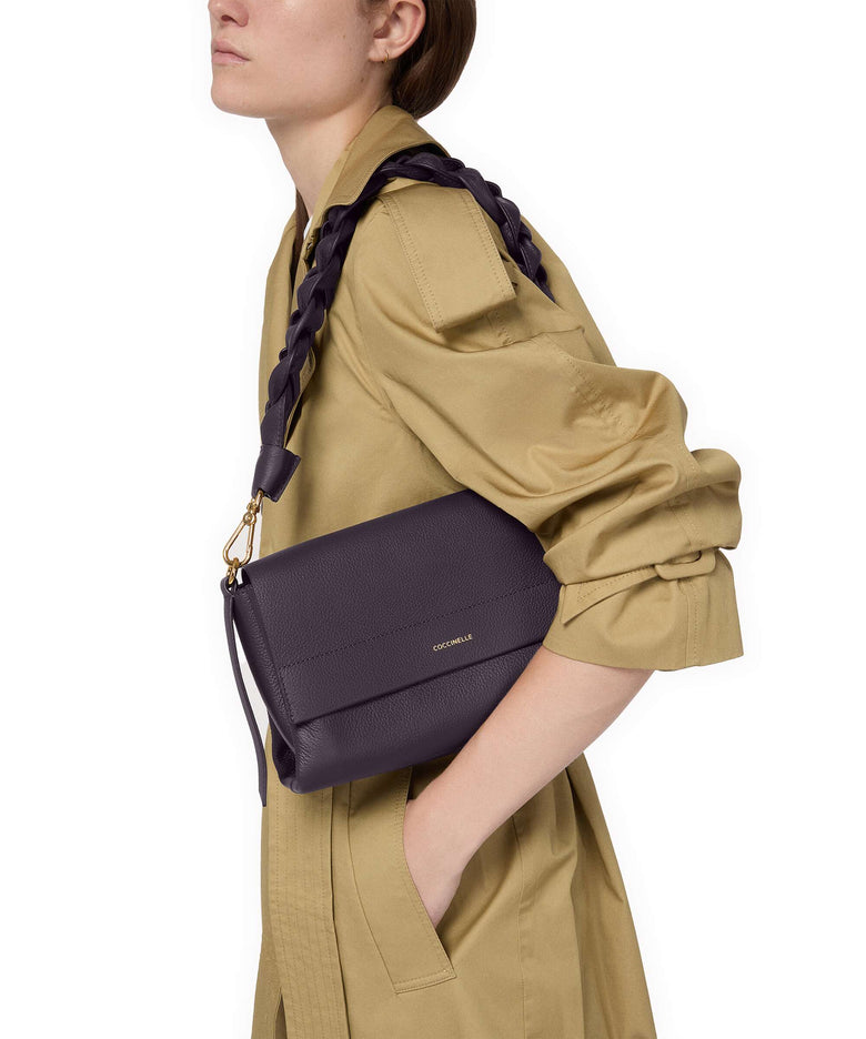 Coccinelle Boheme Grana Double Shoulder bag prune/ribes