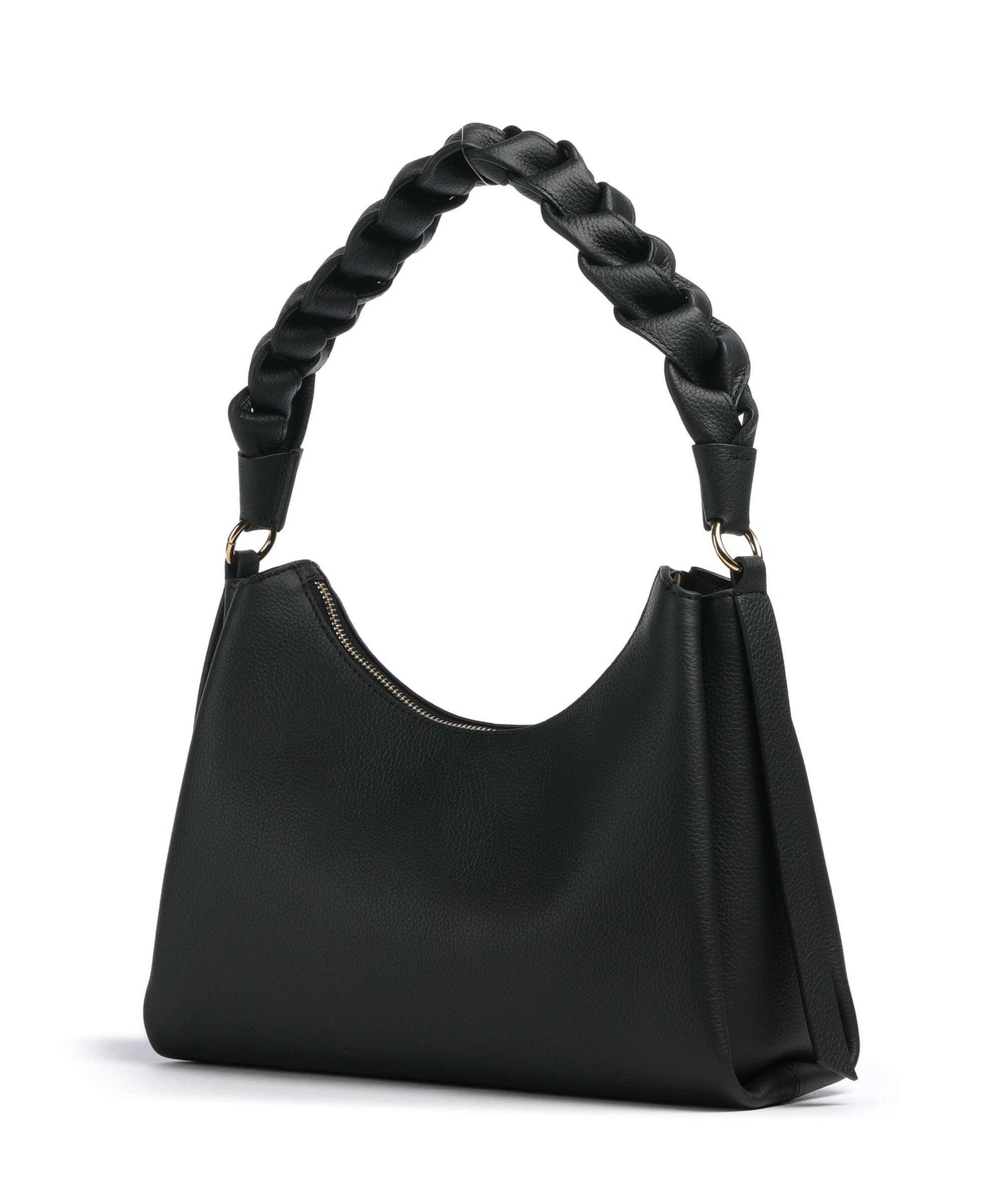 Coccinelle Boheme Grana Double Shoulder bag noir/cognac