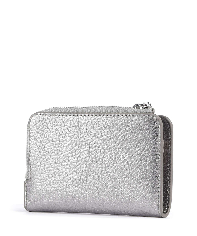 Coccinelle Metallic Soft Wallet steel