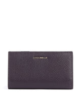 Coccinelle Metallic Soft Plånbok prune