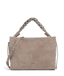 Coccinelle Boheme Suede Hobo väska warm taupe