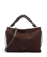 Coccinelle Boheme Suede Hobo väska brunette
