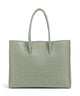 Coccinelle Myrtha Maxi Logo Shoppingväska greenery