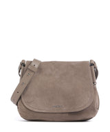 Coccinelle Rebekka Suede Crossover väska warm taupe