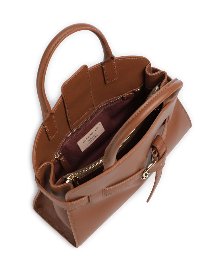 Coccinelle Sabine Handbag cognac