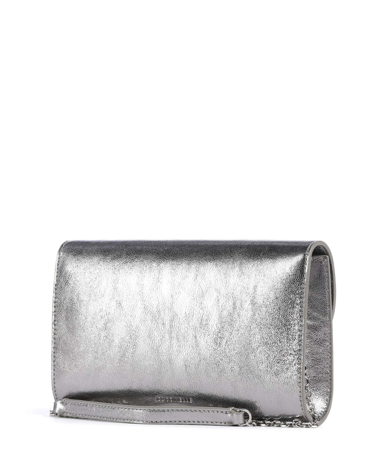 Coccinelle Nikla Smooth Crossbody bag steel