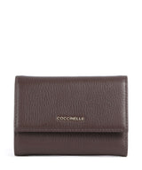 Coccinelle Metallic Soft RFID Plånbok brunette