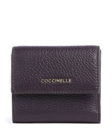 Coccinelle Metallic Soft Plånbok prune