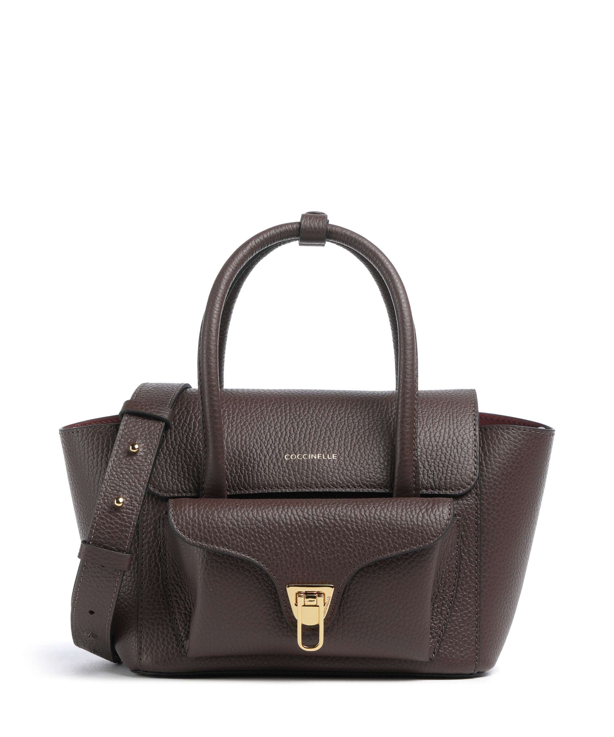 Coccinelle Beat Double Handbag brunette