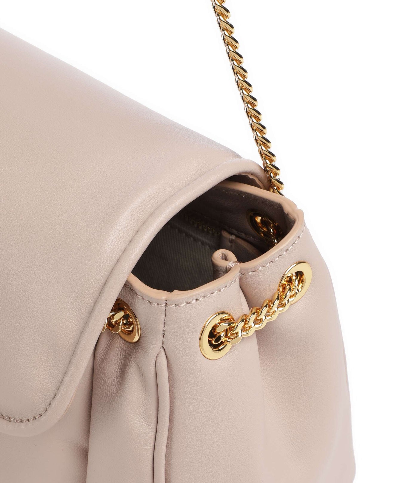 Coccinelle C-Me Fluffy Shoulder bag rosette