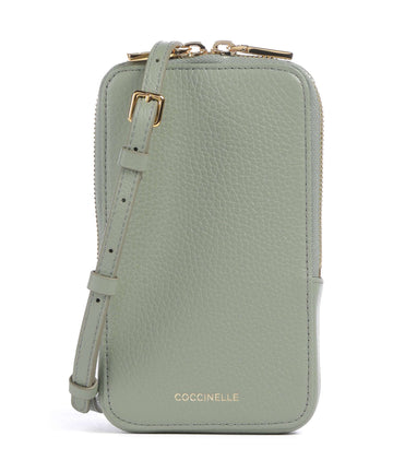 Coccinelle Flor Phone bag greenery