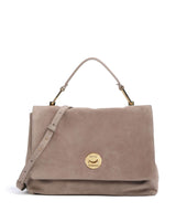 Coccinelle Liya Suede Handväskor warm taupe