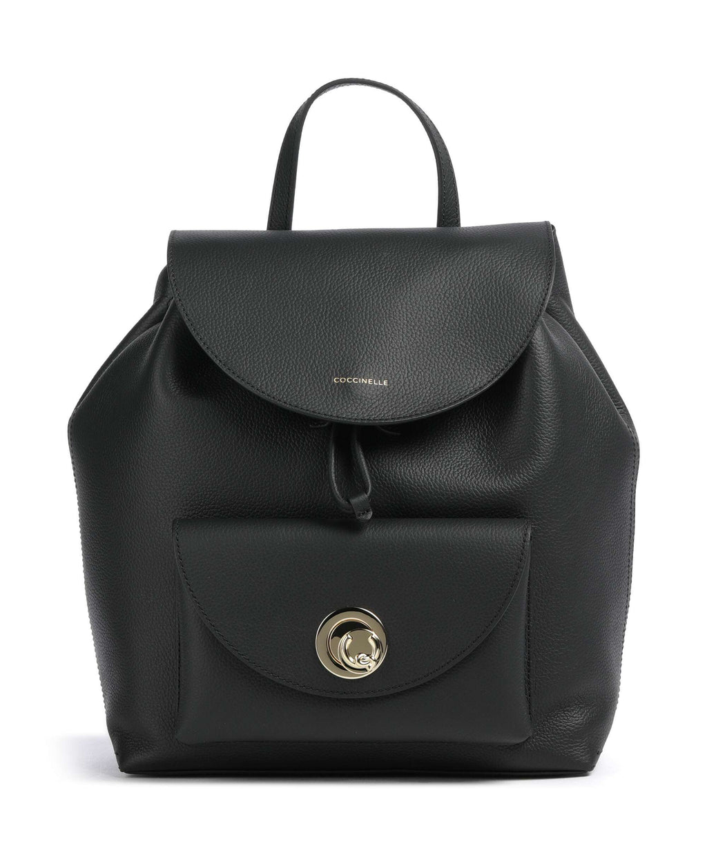 Coccinelle Nikla Backpack noir/cognac