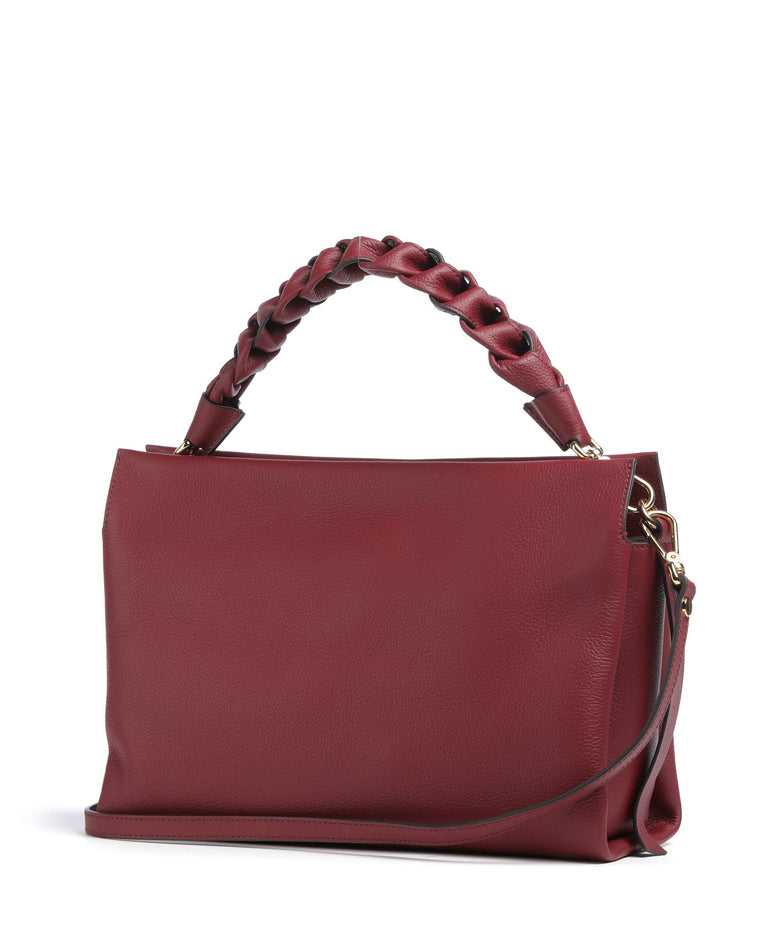 Coccinelle Boheme Grana Double Hobo bag ribes/prune