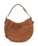 Coccinelle Sunup Suede Hobo väska cognac