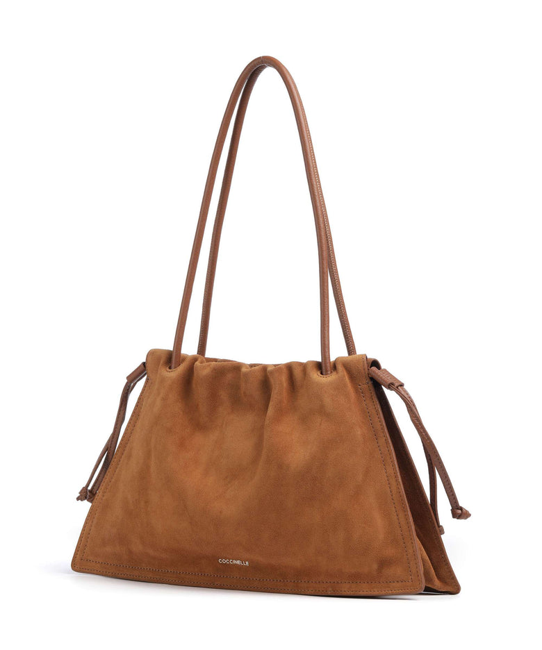 Coccinelle Dulse Bucket bag cognac