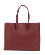 Coccinelle Myrtha Maxi Logo Shoppingväska ribes