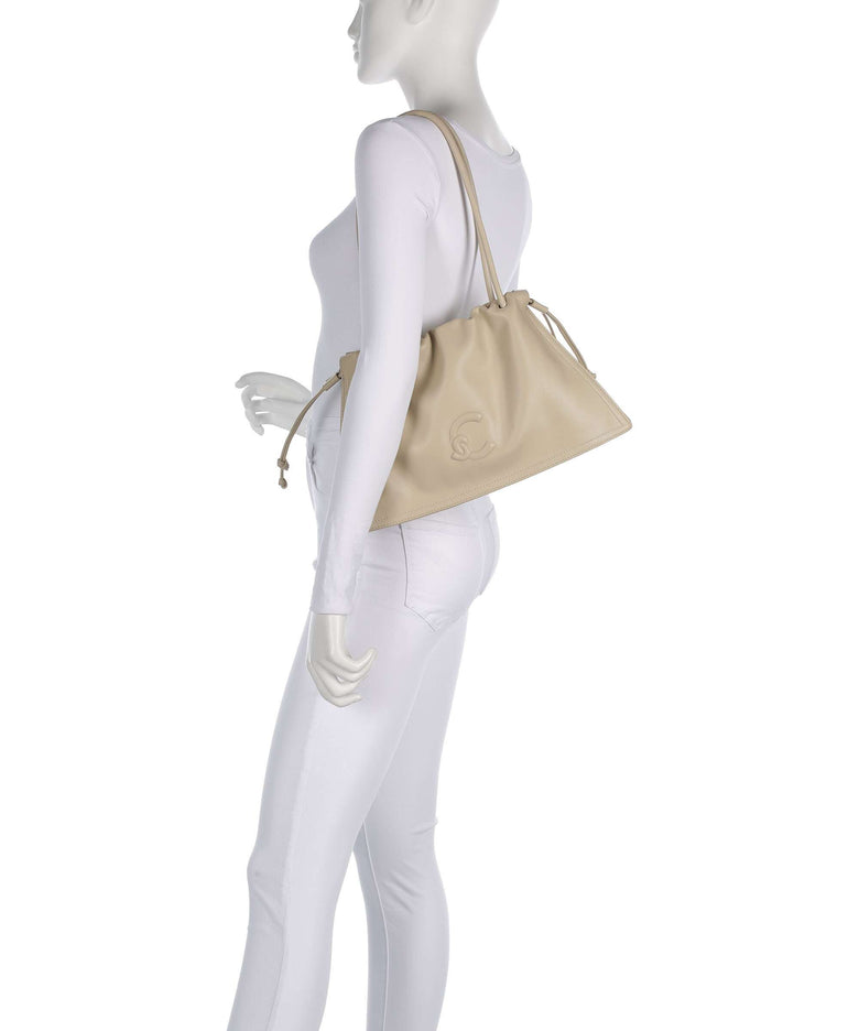 Coccinelle Dulse Bucket bag sandshell