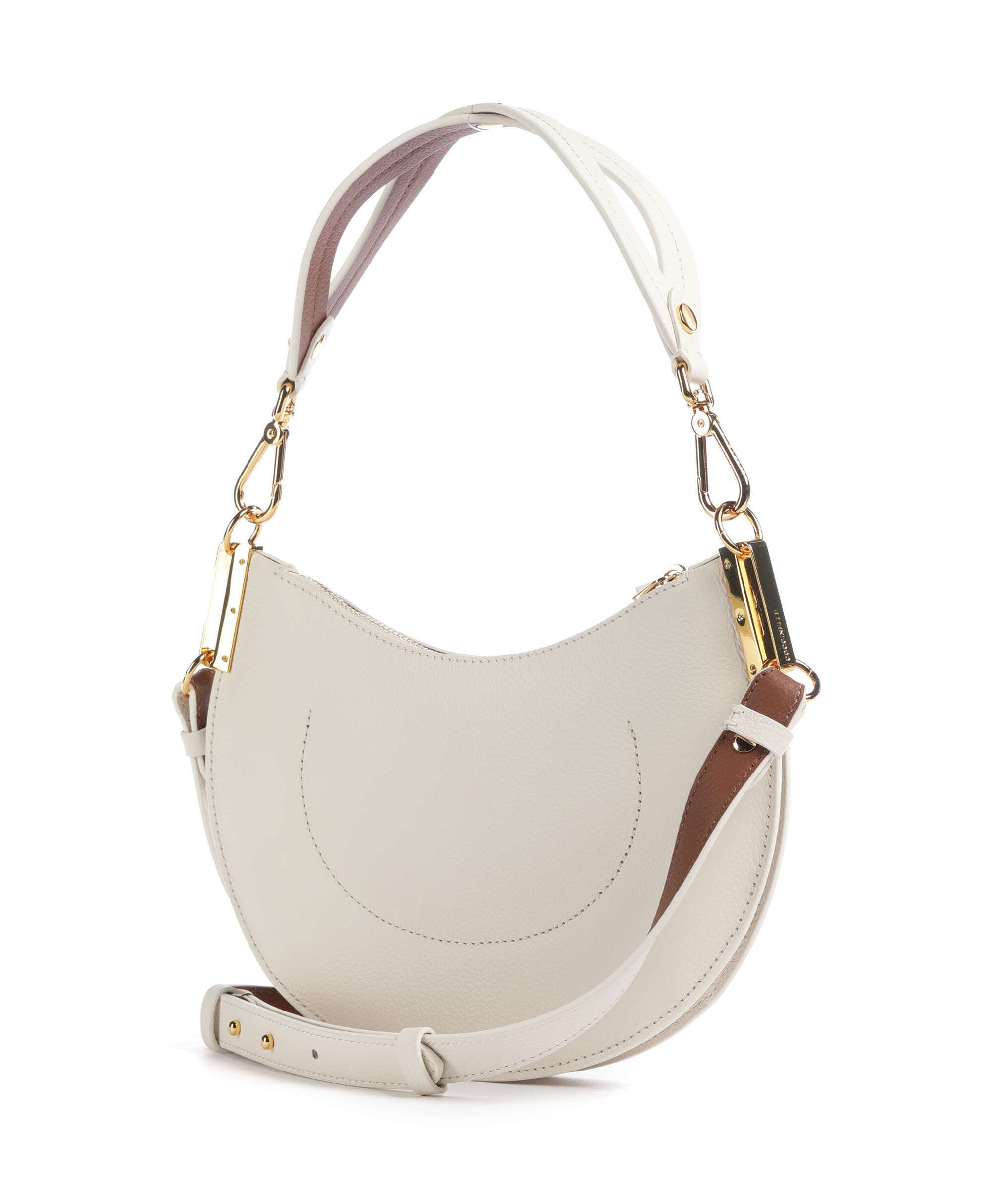 Coccinelle Sunup Shoulder bag pearl/cognac