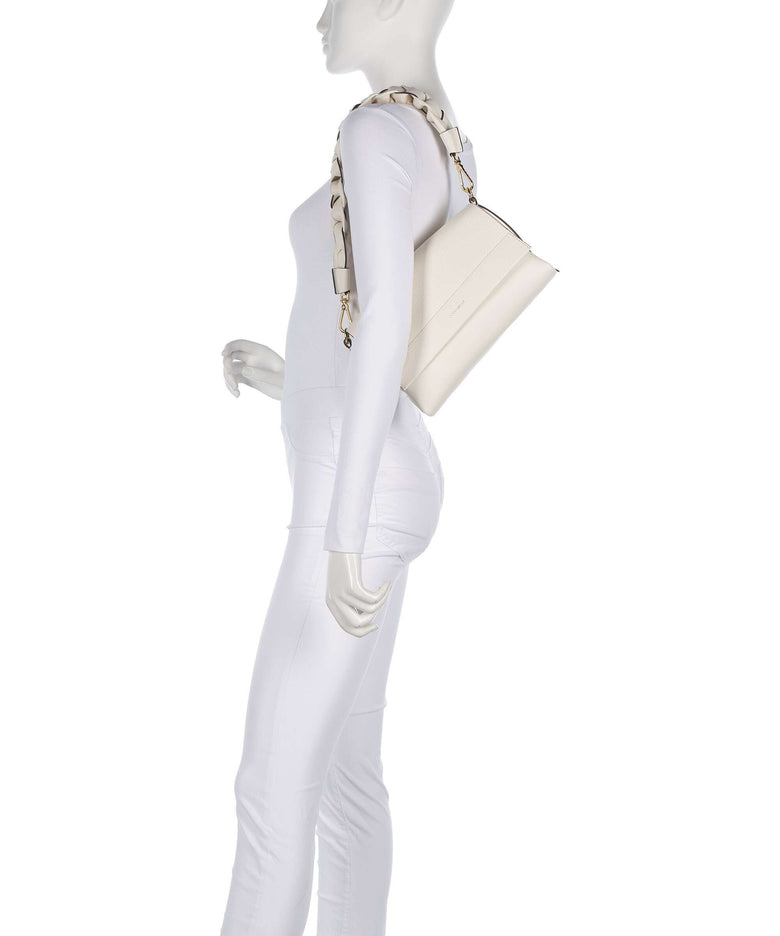 Coccinelle Boheme Grana Double Shoulder bag pearl/cognac