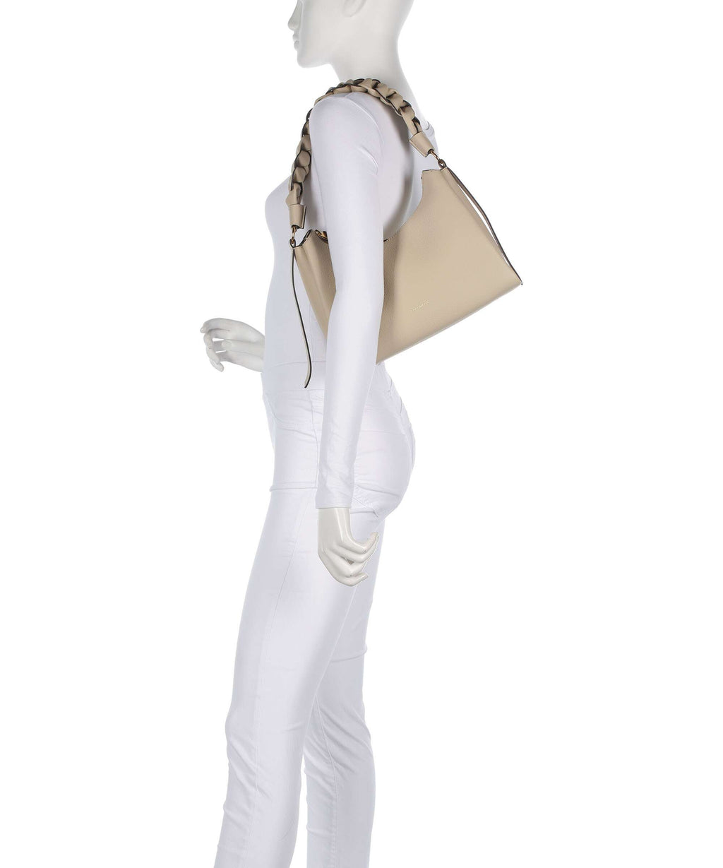 Coccinelle Boheme Grana Double Shoulder bag sandshell/seagrass