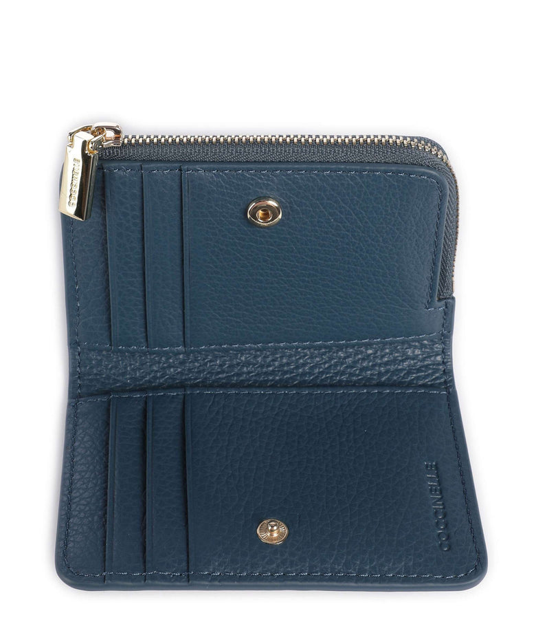 Coccinelle Metallic Soft Wallet deep blue