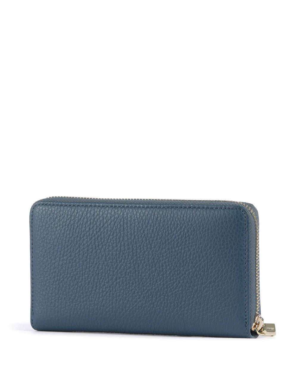 Coccinelle Metallic Soft Wallet deep blue
