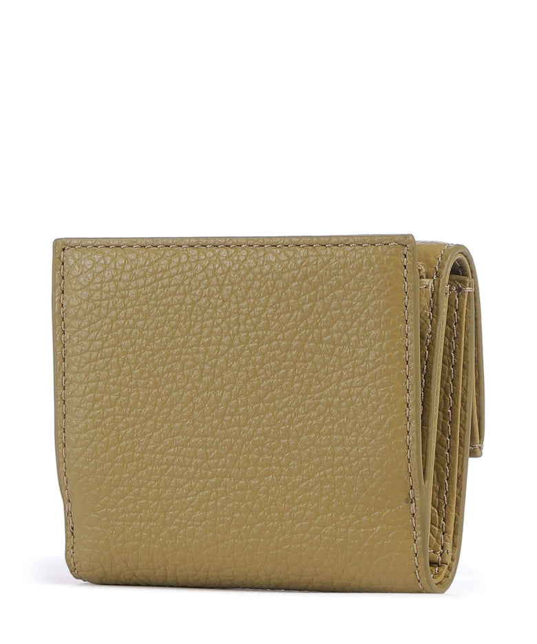 Coccinelle Metallic Soft RFID Wallet seagrass